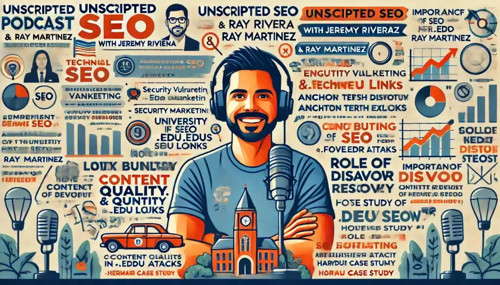 Ray Martinez interview on Unscripted SEO podcast