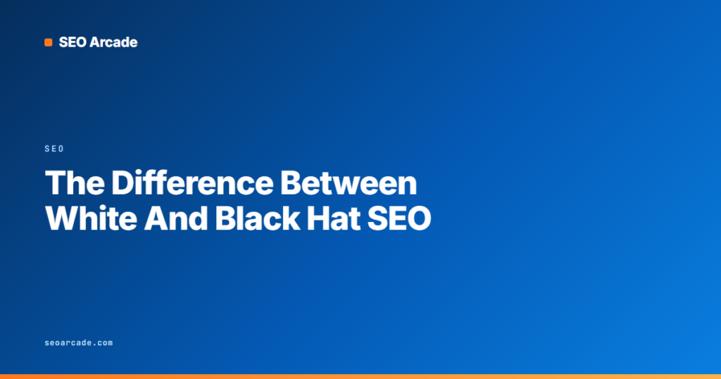 The Difference Between White And Black Hat SEO